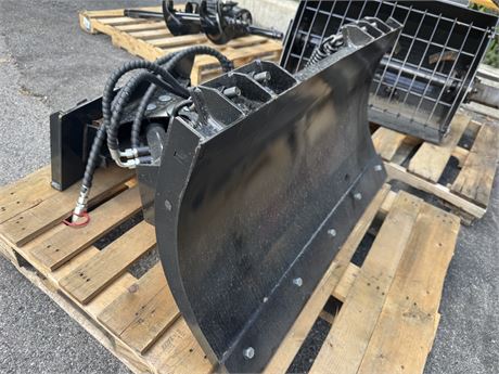 39 Inch Mini Skid Steer Angle Snow Blade (SDL-SnowBlade)