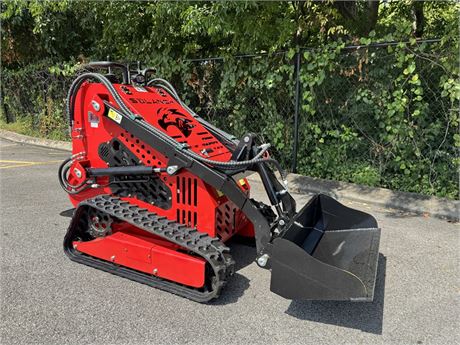 15 HP Stand On Mini Skid Steer Loader with Gas Engine (SDLL60)