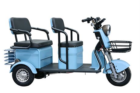 15.5 MPH Two Passenger Electric Mini Golf Cart (MGC40-BLUE)