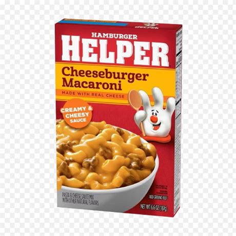 Hamburger Helper - lot not left blank
