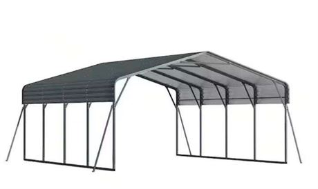 20 ft x 20 ft High End Steel Carport (SDLC2020)